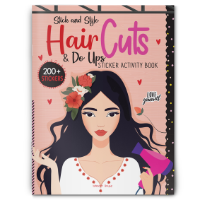 Stick and Style - Hair cuts & Do ups (Sticker Activity Book)