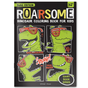 Roarsome Giant Coloring Book For Kids