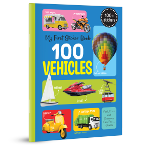 My First 100 Vehicles Stickers