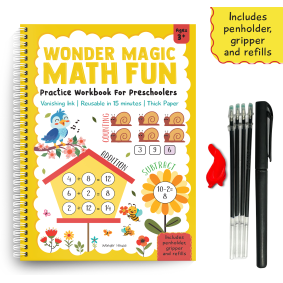 Wonder Magic: Math Fun (Practice Workbook for Preschoolers)