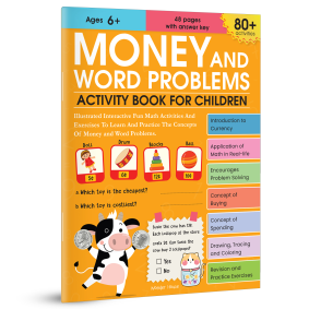 Money and Word Problems: Activity Book for Children