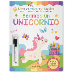 Reusable Wipe & Clean – Let’s Be a Unicorn (Spanish)