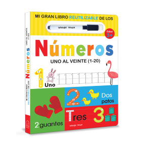 My Big Book of Numbers One to Twenty ( 1-20 ) – Wipe Clean (Spanish)