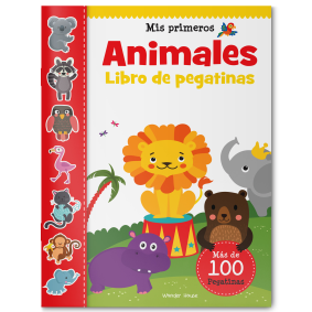 My First Animals Sticker Book (Spanish)