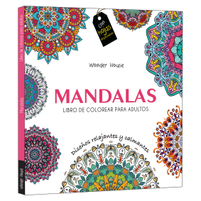 Mandalas: Adult Coloring Books for Adults (Spanish)