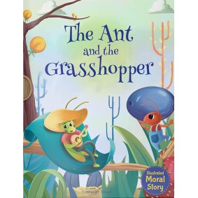 The Ant and the Grasshopper - Illustrated Moral Story for Children