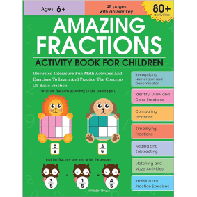 Amazing Fractions :  Activity Book for Children