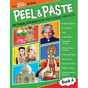 Peel & Paste - Pictorial Sticker Book For School Projects - Book 4