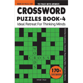 Crossword Puzzles Book 4 : Ideal Retreat For Thinking Minds