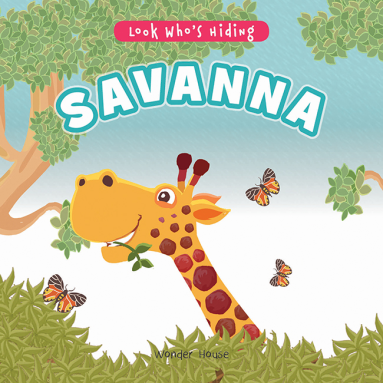 Look Who\'s Hiding - Savanna : Pull The Tab Novelty Books For Children Image