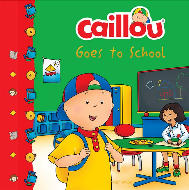 Caillou-Goes to School Image
