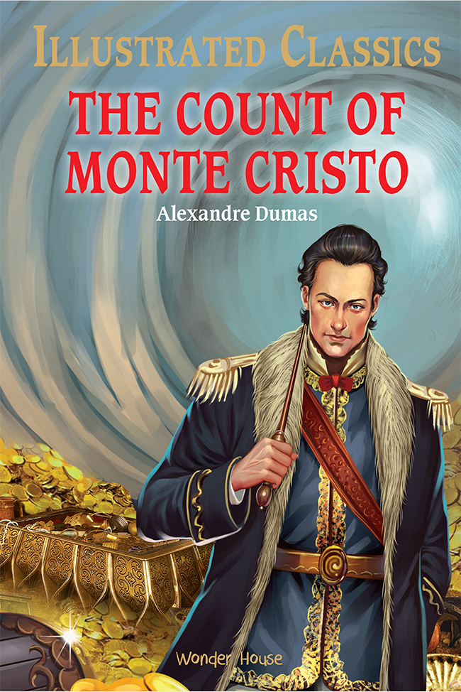 The Count of Monte Cristo : Illustrated Abridged Children Classic English Novel with Review Questions (Hardback) Image